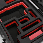 Close-up view 1 of Foama Black Color Travel Case and Custom Foam Insert for RED Monstro