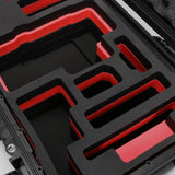 Close-up view 1 of Foama Black Color Travel Case and Custom Foam Insert for RED Monstro