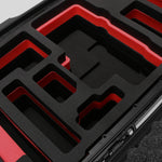 Close-up view 2 of Foama Black Color Travel Case and Custom Foam Insert for RED Monstro